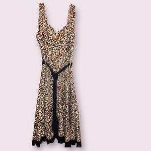 Floral Print Sleeveless Dress